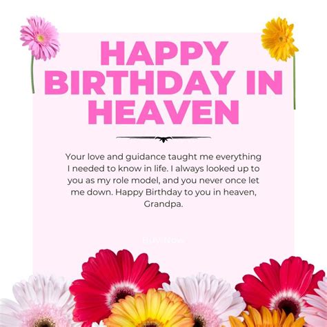 happy birthday in heaven pictures|More.